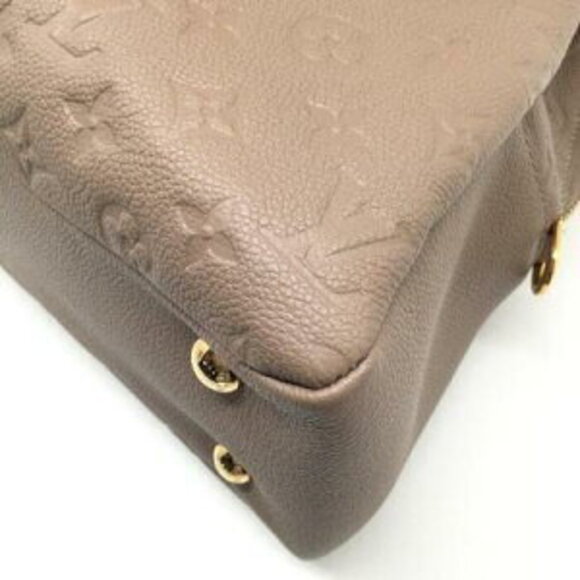 Louis Vuitton Ponthieu Shoulder Bag Empreinte Leather Taupe Glace Beige - Picture 6 of 8
